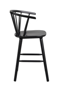 CARMEN Bar Chair Set of 2 – black – 8