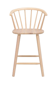 CARMEN Bar Chair Set of 2 – white wash – 1