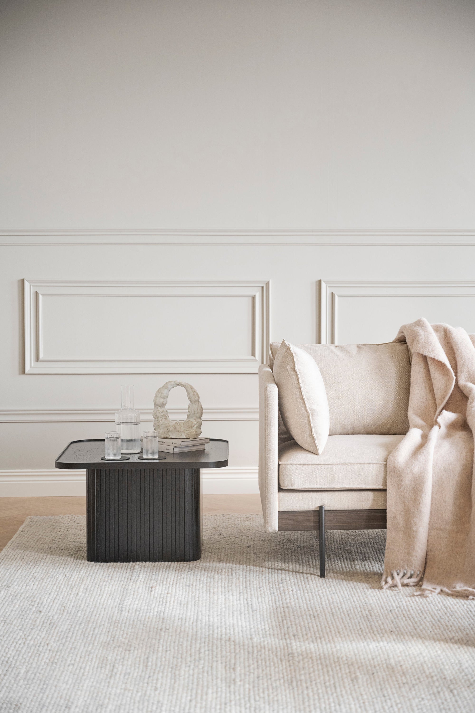 SULLIVAN Coffee Table 60CM & 80CM – Small – 60 x 60 cm / Whitewashed Oak – 3