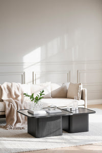 SULLIVAN Coffee Table 60CM & 80CM – Small – 60 x 60 cm / Whitewashed Oak – 2