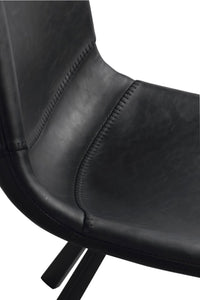 AUBURN Set of 2 Chairs – Black – 10