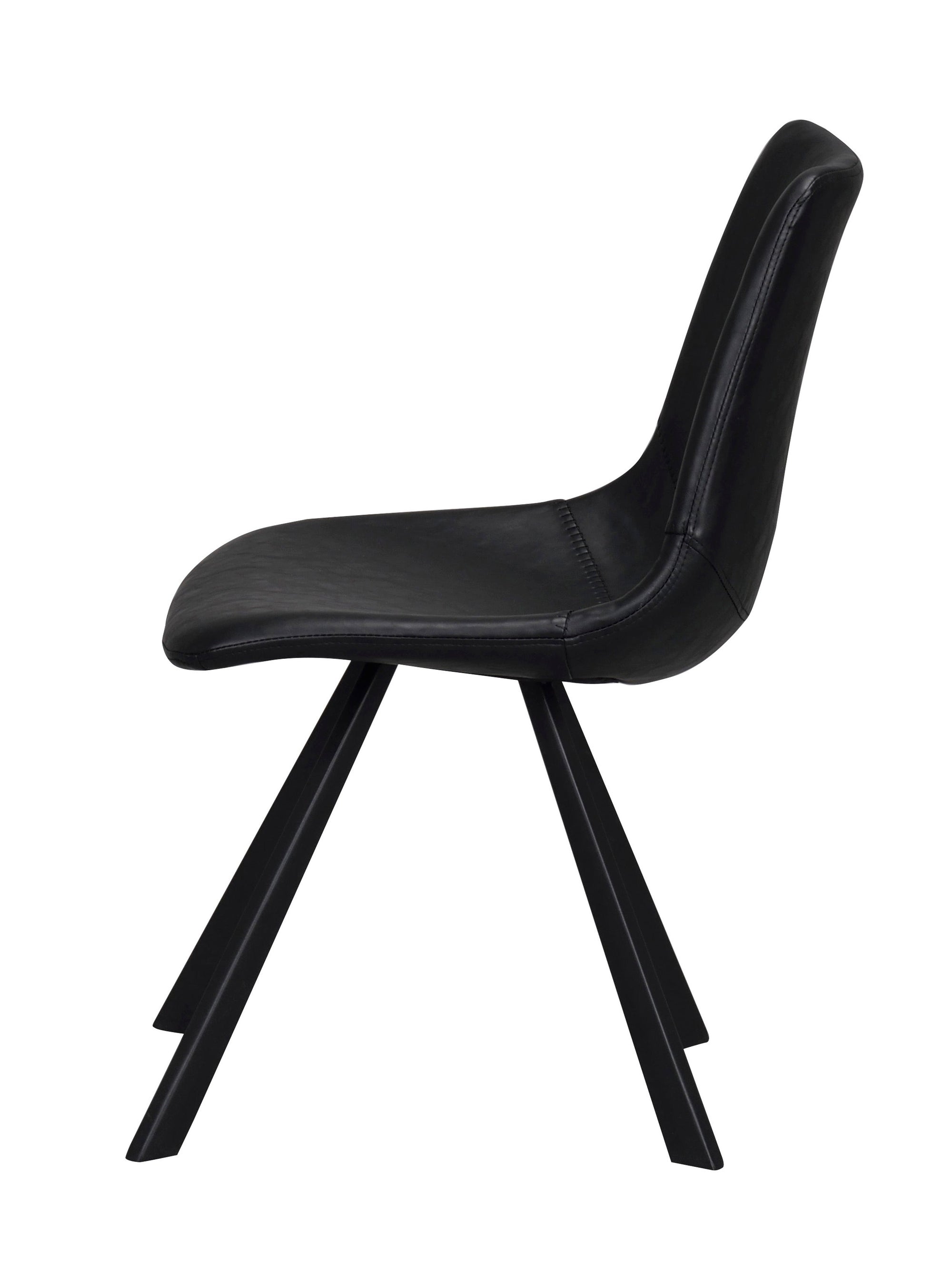 AUBURN Set of 2 Chairs – Black – 5