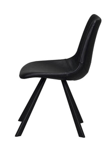 AUBURN Set of 2 Chairs – Black – 5