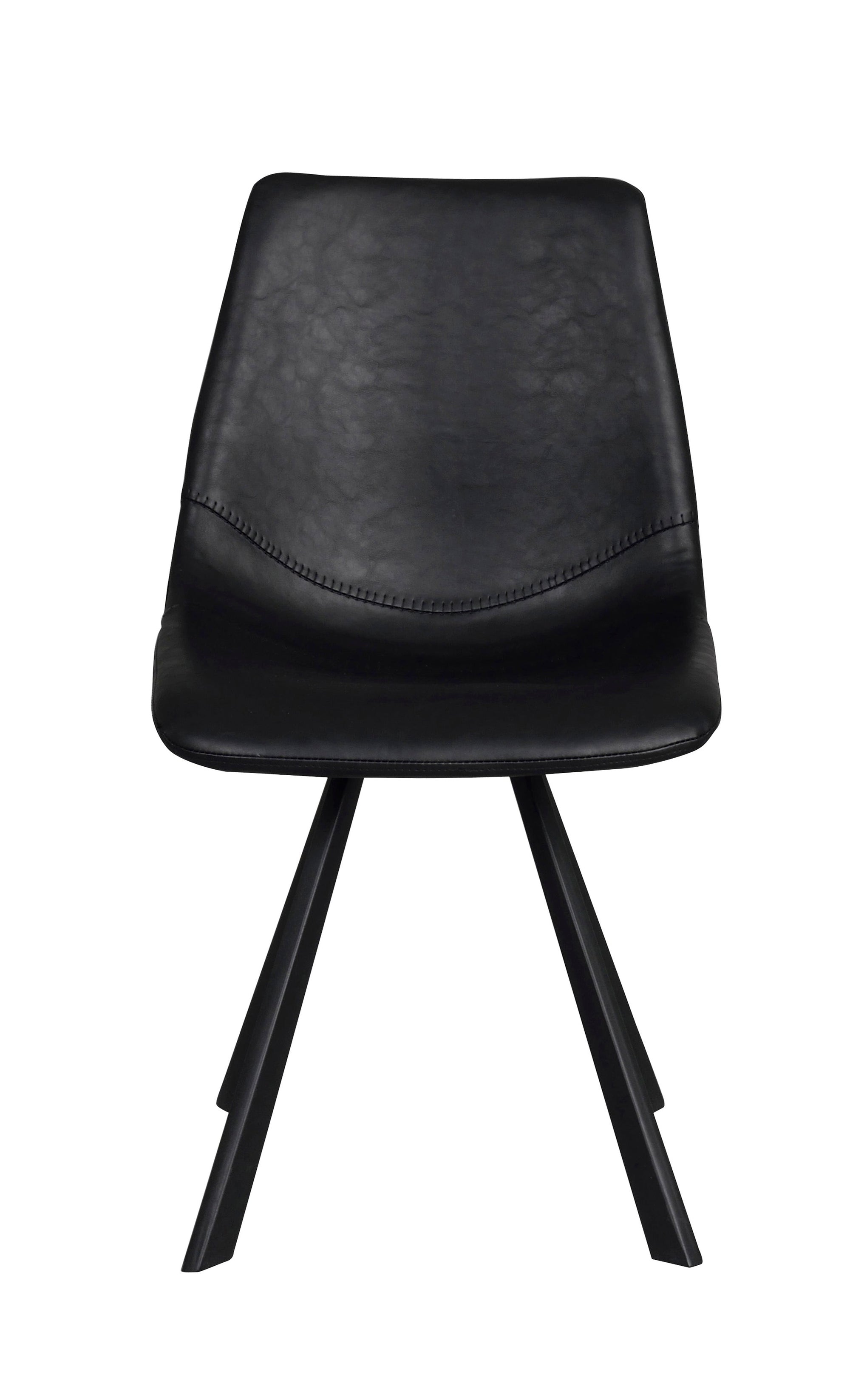 AUBURN Set of 2 Chairs – Black – 1