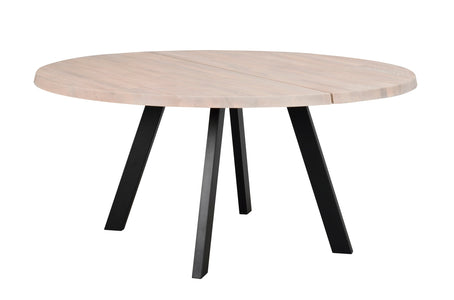 FRED Round Oak Dining Table 160CM – Default Title – 1