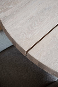 FRED Round Oak Dining Table 160CM – Default Title – 6