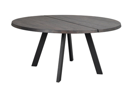 FRED Round Dark Brown Oak Table 160CM – Default Title – 1