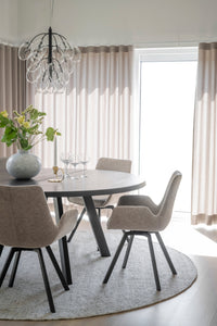 FRED Round Black Ash Table 160CM – Default Title – 2