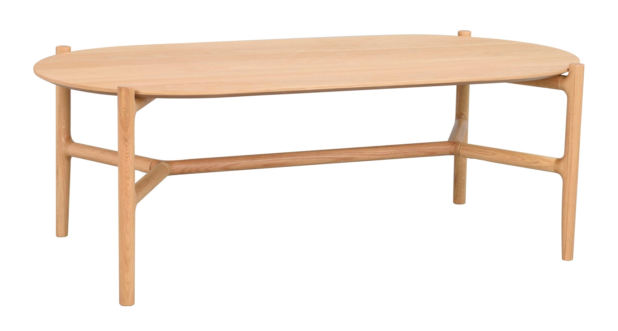HOLTON Oak Oval Coffee Table 130CM – Default Title – 7