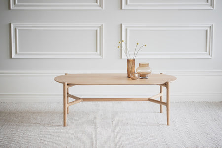 HOLTON Oak Oval Coffee Table 130CM – Default Title – 3