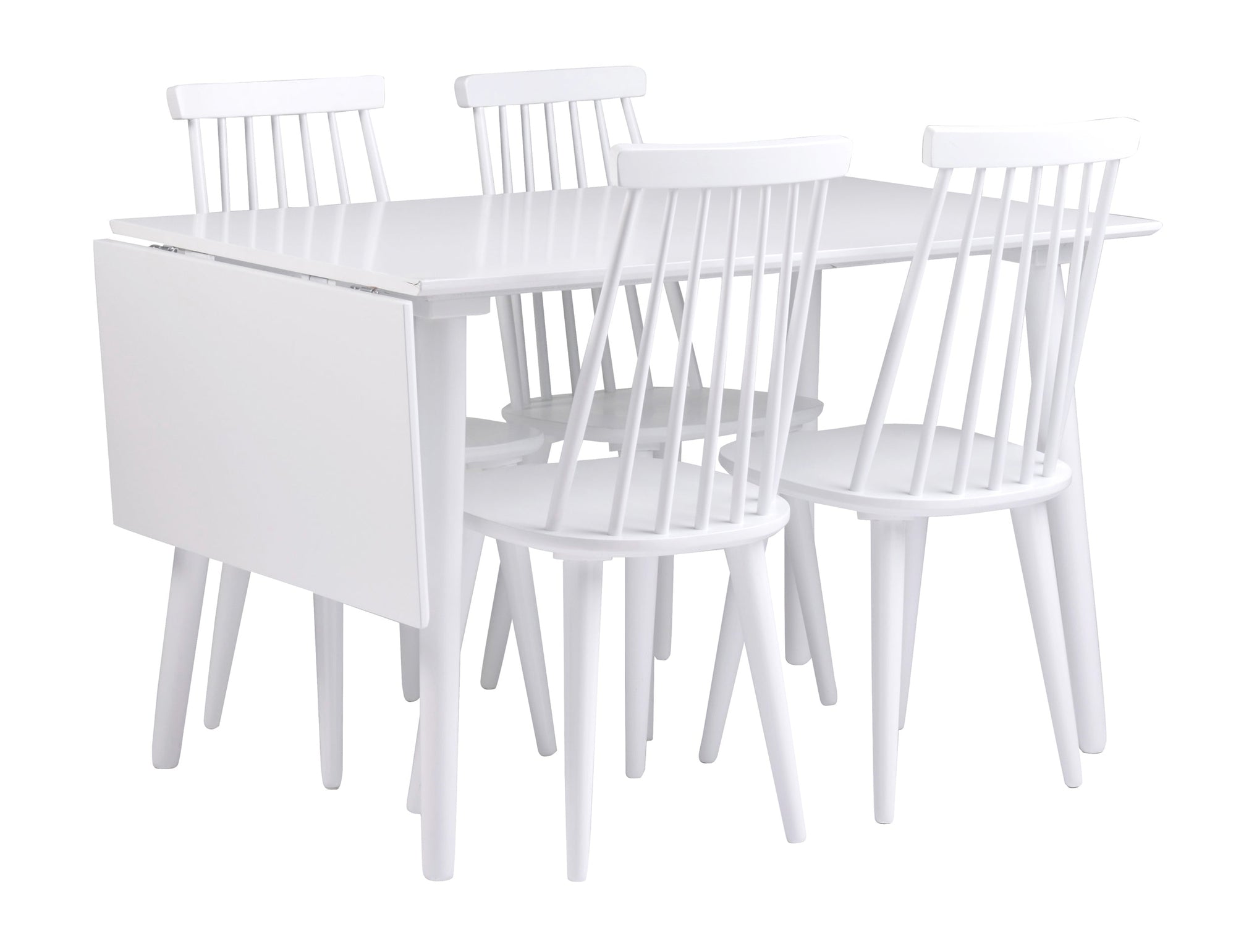 LOTTA Drop-Leaf Dining Table 80 CM & 120 CM – Large – 120 x 80 cm – 7