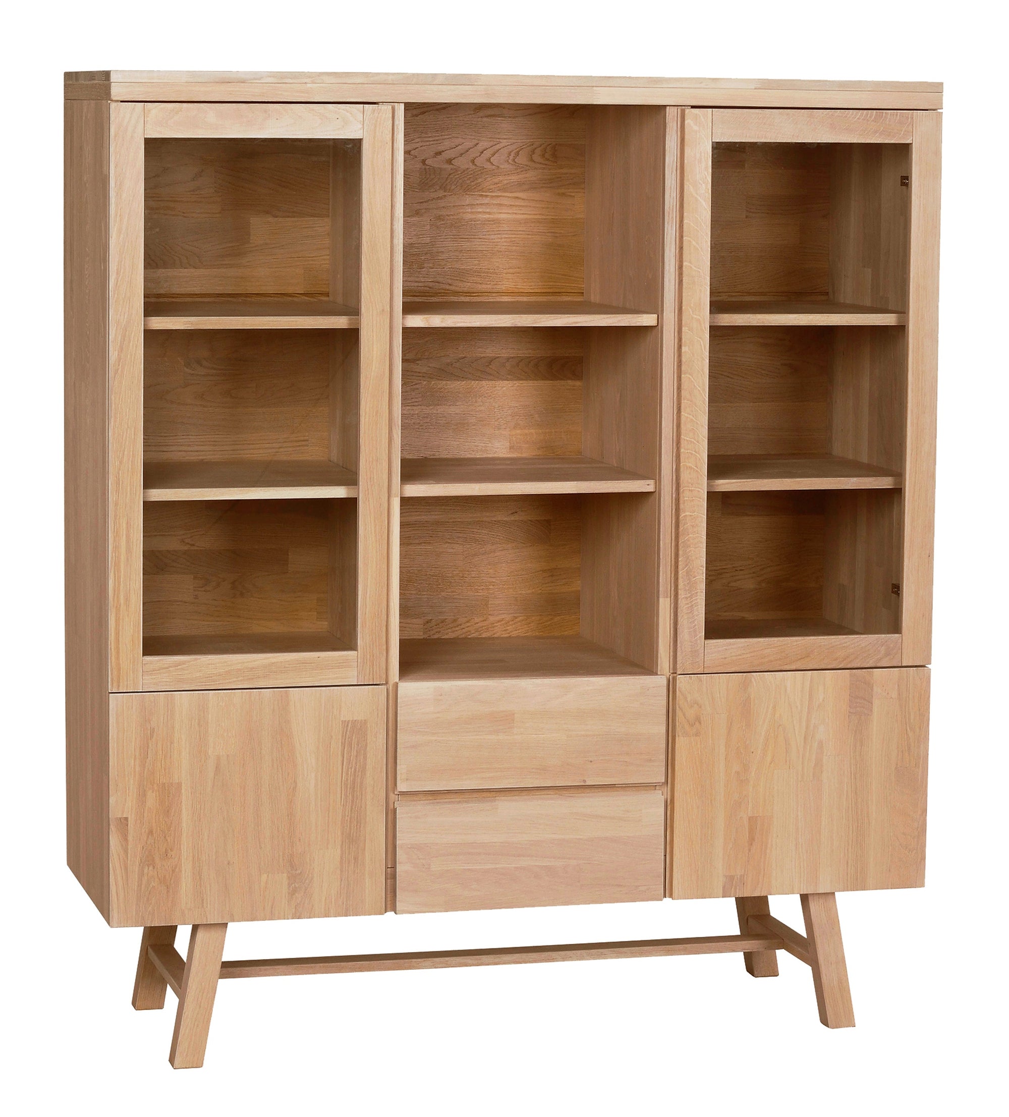 BROOKLYN Oak Vitrine 130 CM – Oak – 5
