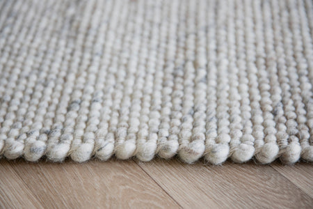 AUCKLAND Wool Round Carpet Ø250 – nature wool – 5