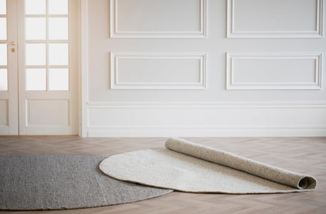 AUCKLAND Wool Round Carpet Ø250 – nature wool – 4