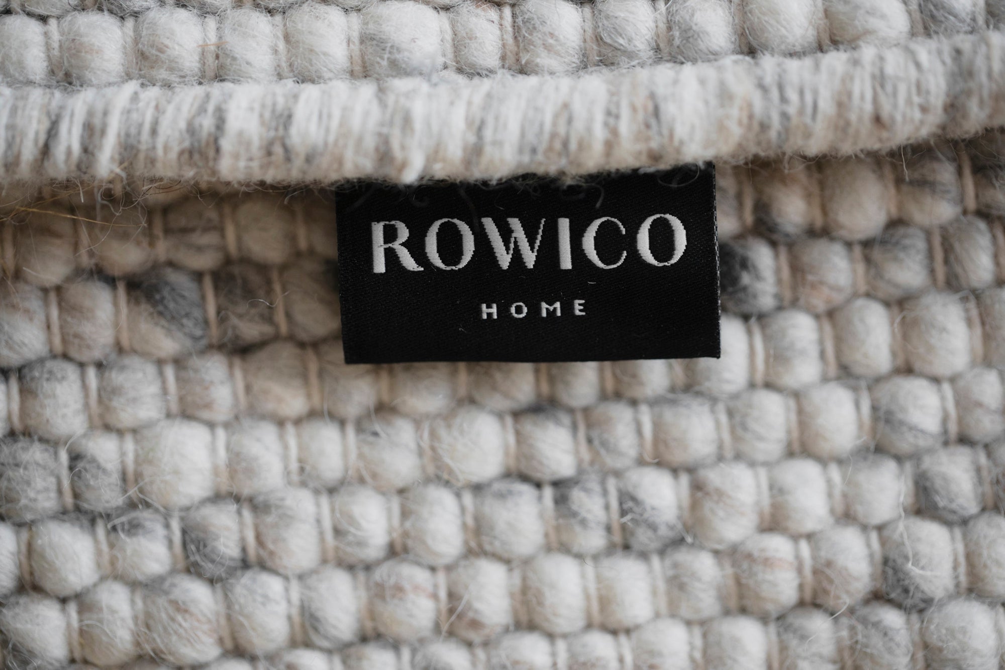 AUCKLAND Wool Round Carpet Ø250 – nature wool – 6