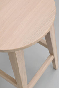 AUSTIN Set of 2 Bar Chairs – white wash oak – 7