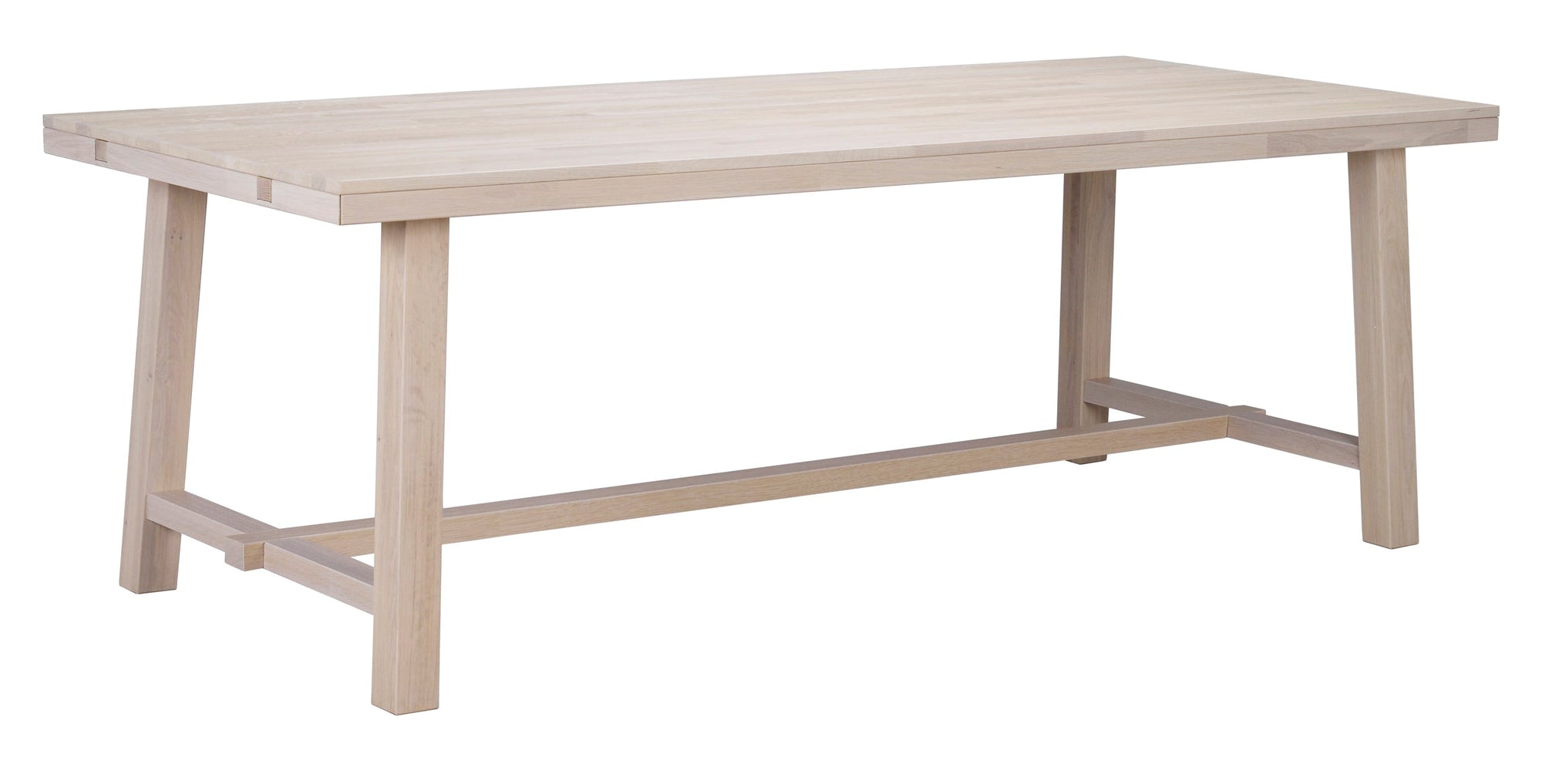 BROOKLYN Whitewashed Oak Dining Table 220/320CM – Dining table – 6