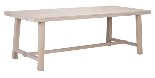 BROOKLYN Whitewashed Oak Dining Table 220/320CM – Dining table – 6