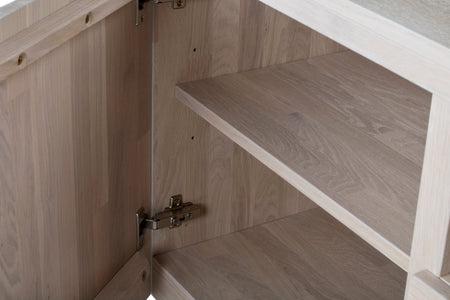 BROOKLYN Sideboard 160CM – Whitewashed – detail