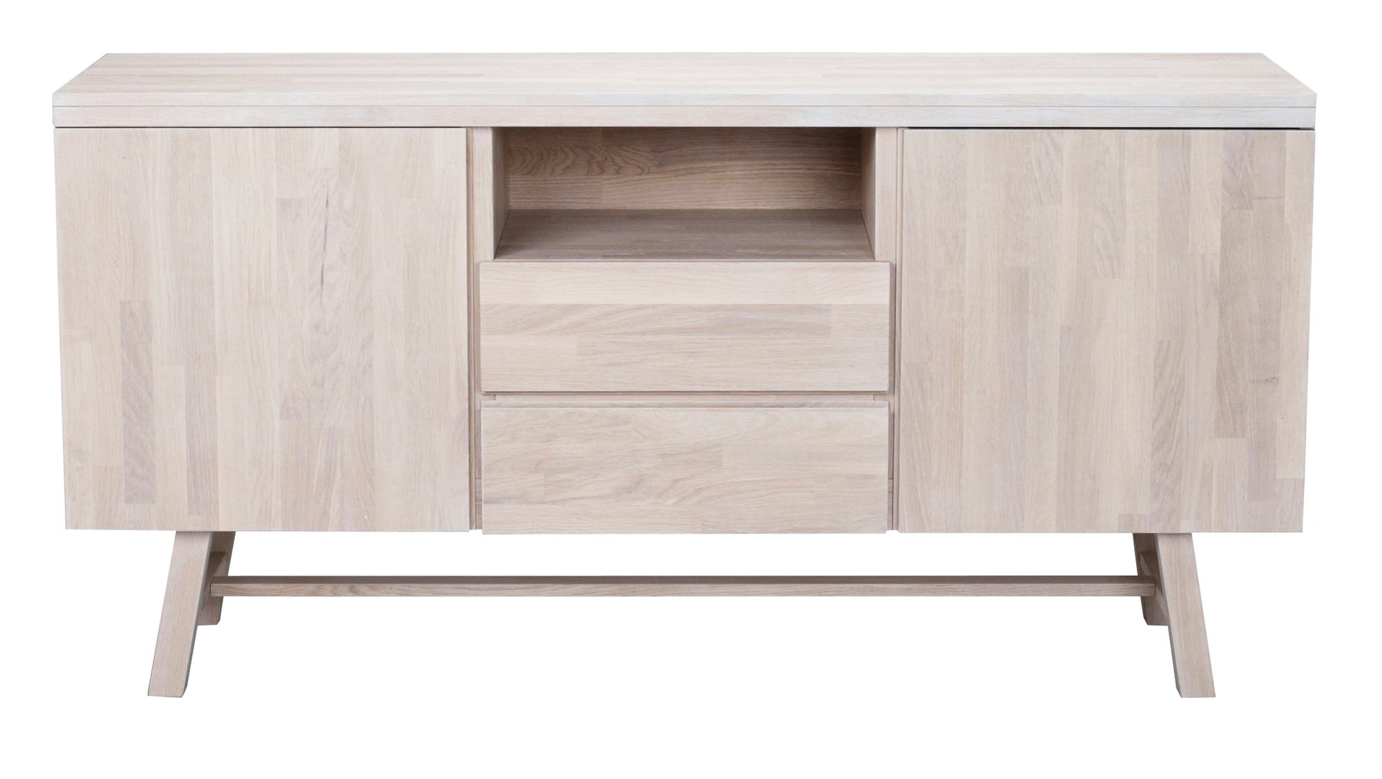 BROOKLYN Sideboard 160CM – Whitewashed – 1