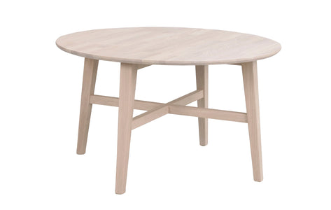 FILIPPA Round Coffee Table 90CM – Whitewashed Oak – 4