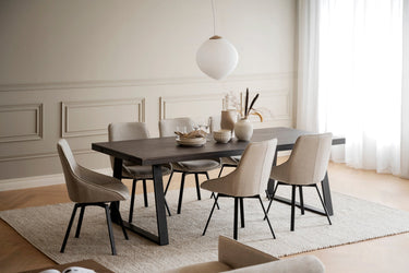 BROOKLYN U Legs Smoked OAK Dining Table 220/320CM – Dining table – 2