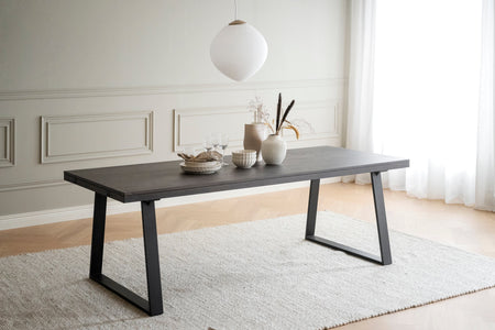 BROOKLYN U Legs Smoked OAK Dining Table 220/320CM – Dining table – 3