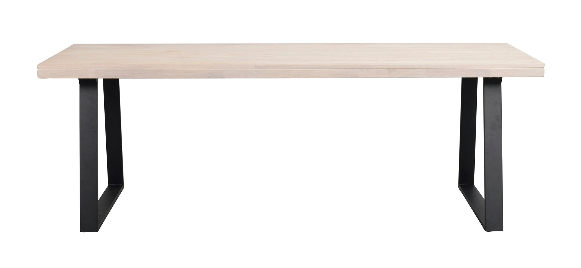 BROOKLYN U Legs Whitewashed Oak Dining Table 220/320CM – Dining table – 1
