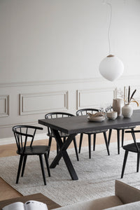 BROOKLYN X Legs Smoked OAK Dining Table 220/320CM – Dining table – 2