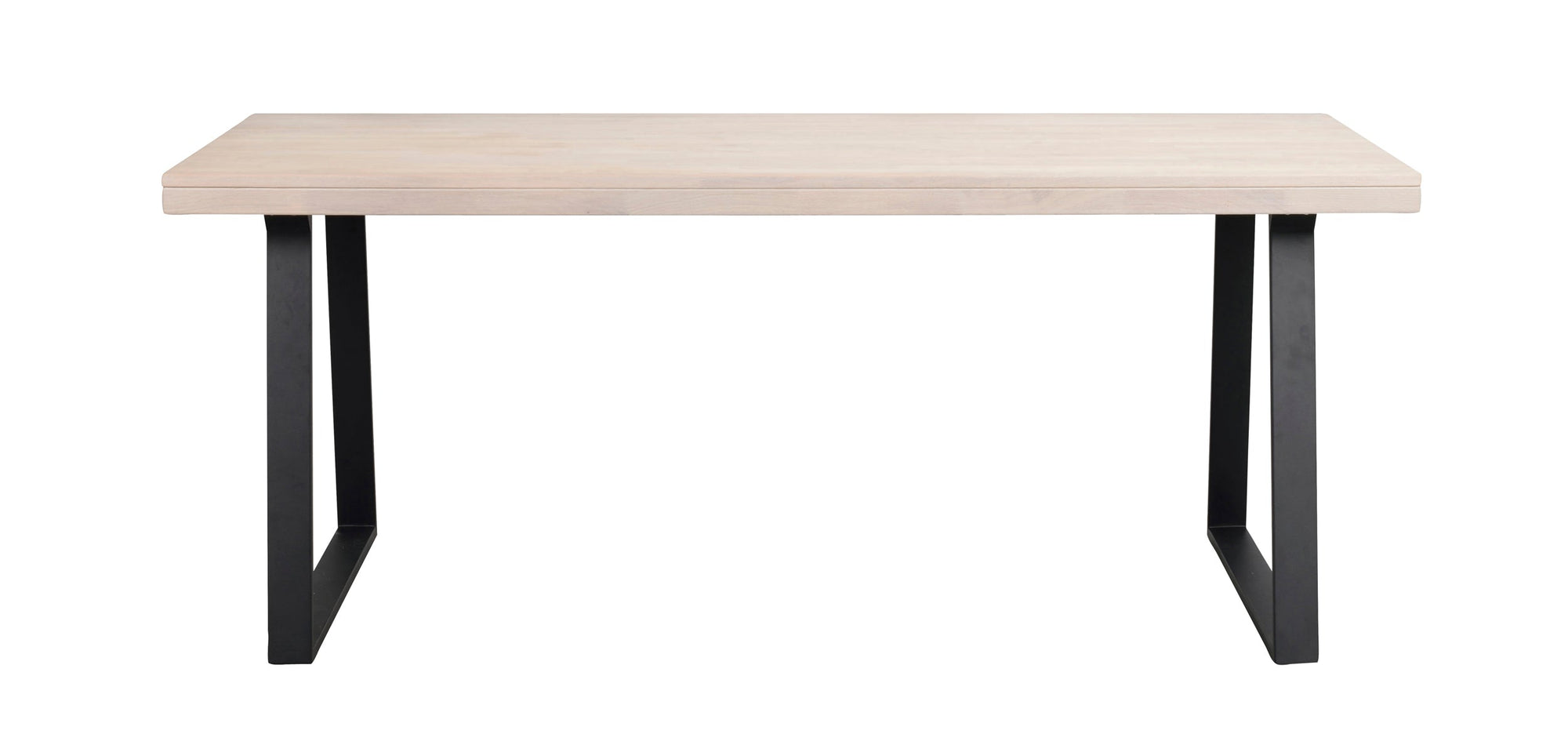 BROOKLYN U Legs Dining Table 170CM/270CM – Whitewash oak / Standard table – 170 cm – 1
