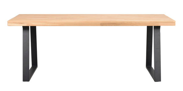 BROOKLYN U Legs Dining Table 170CM/270CM – Oak / Standard table – 170 cm – 1