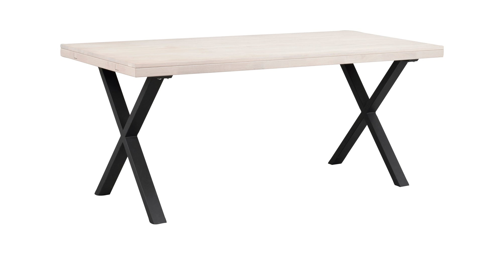 BROOKLYN X Legs Dining Table 170CM/270CM – Whitewash oak / 170 CM – 8