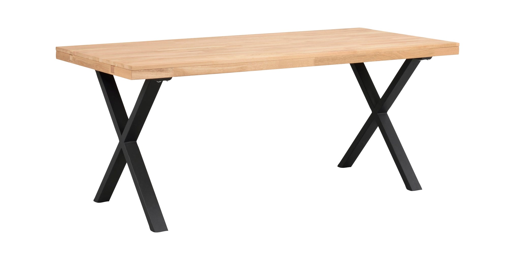 BROOKLYN X Legs Dining Table 170CM/270CM – Oak / 170 CM – 5