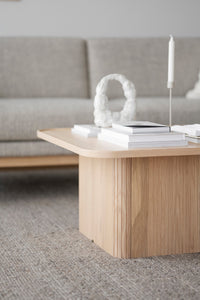 SULLIVAN Coffee Table 60CM & 80CM – Medium – 80 x 80 cm / Black Oak – 7