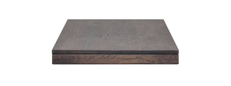 BROOKLYN Extension Plate 50CM – lacquered dark brown oak – 5