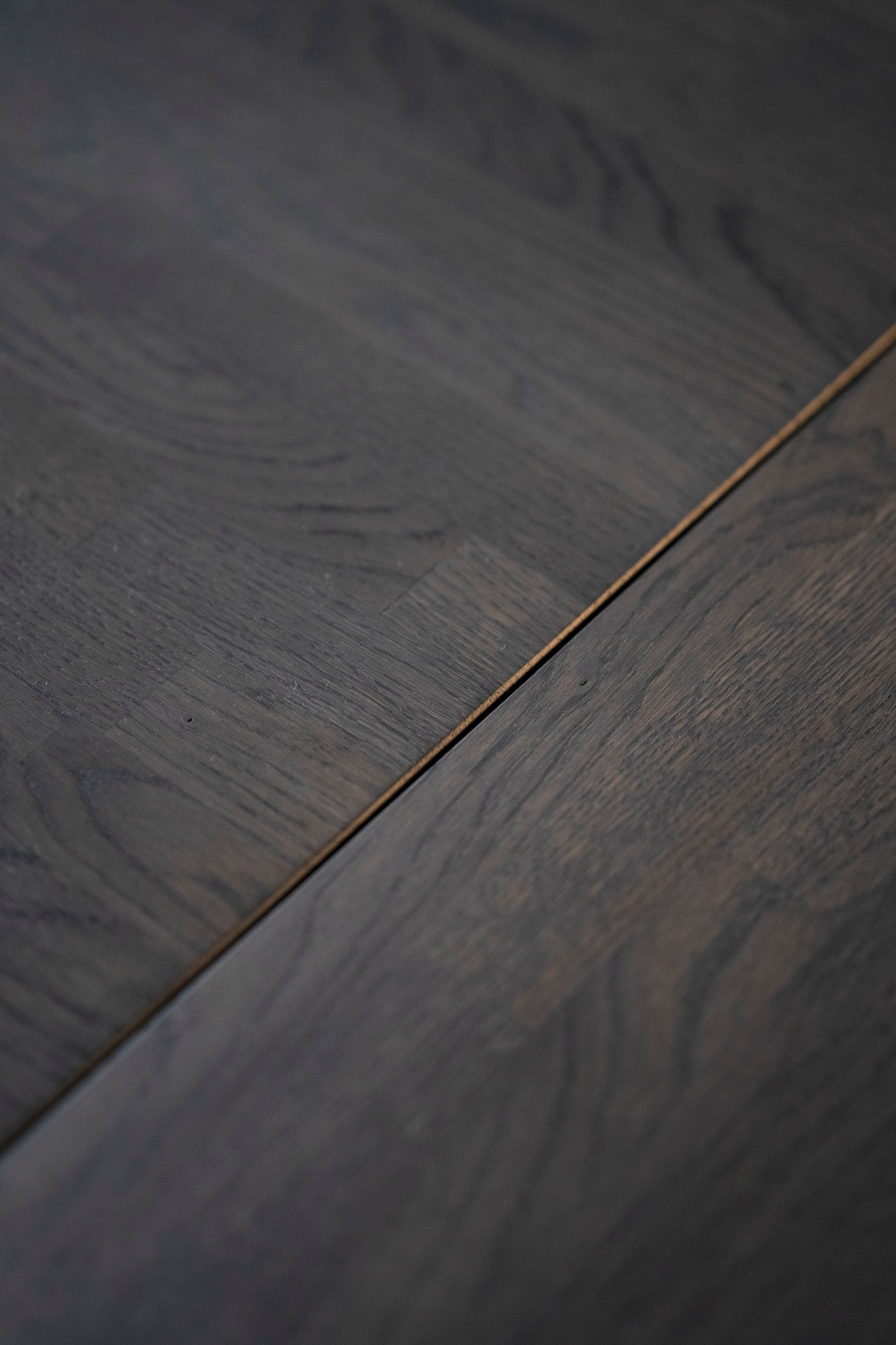BROOKLYN Extension Plate 50CM – lacquered dark brown oak – 4
