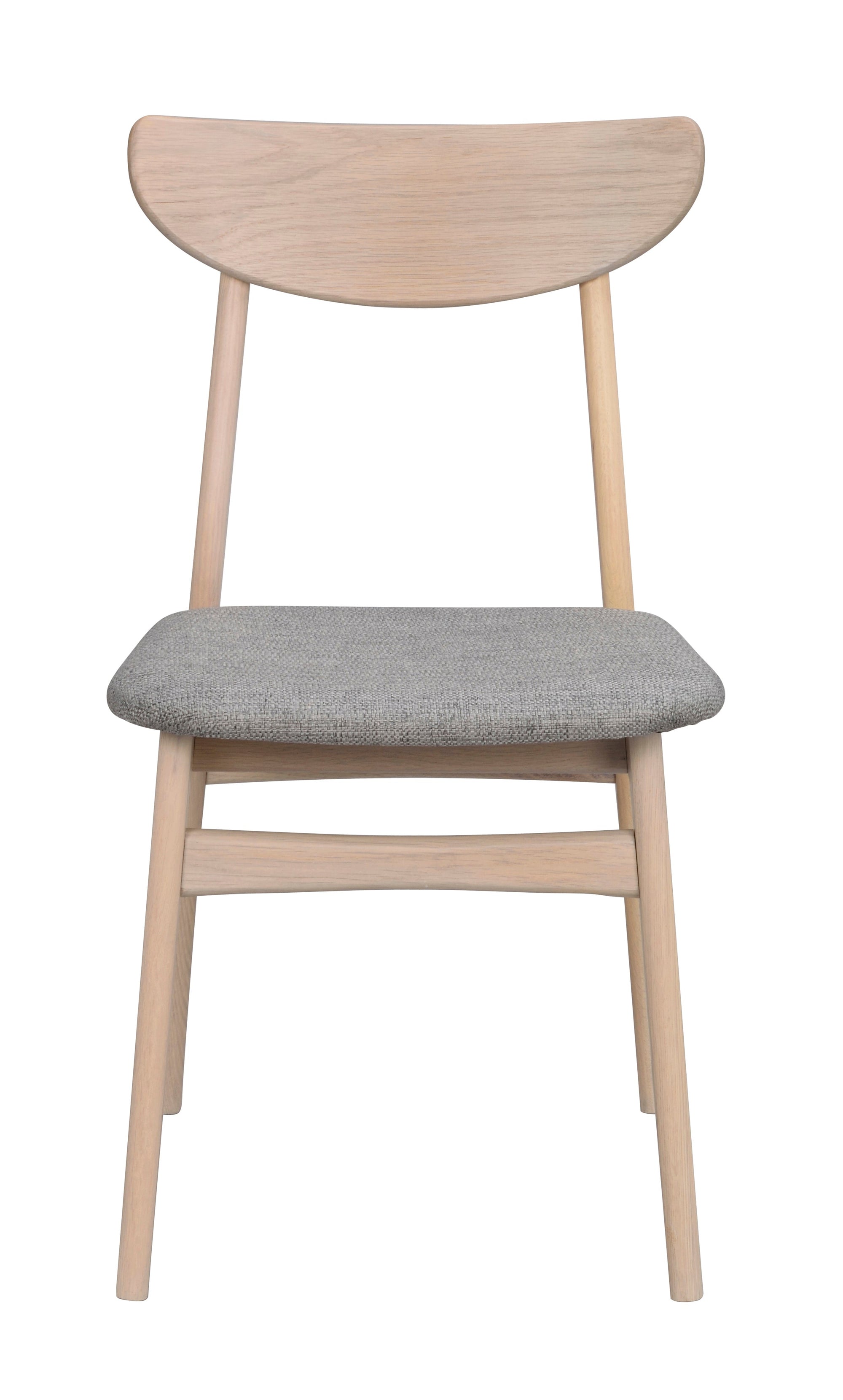 RODHAM Set of 2 Chairs – white wash oak/light grey – 1