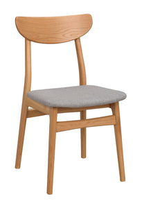 RODHAM Set of 2 Chairs Stock – oak/light grey – 7