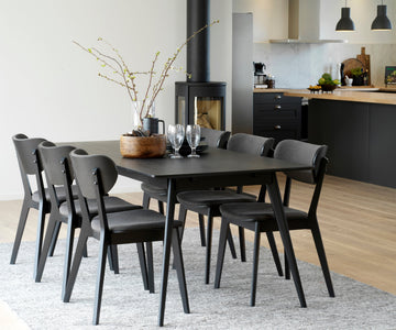 YUMI Extending Table 190/280CM – Standard table – 190 cm / Black – 4