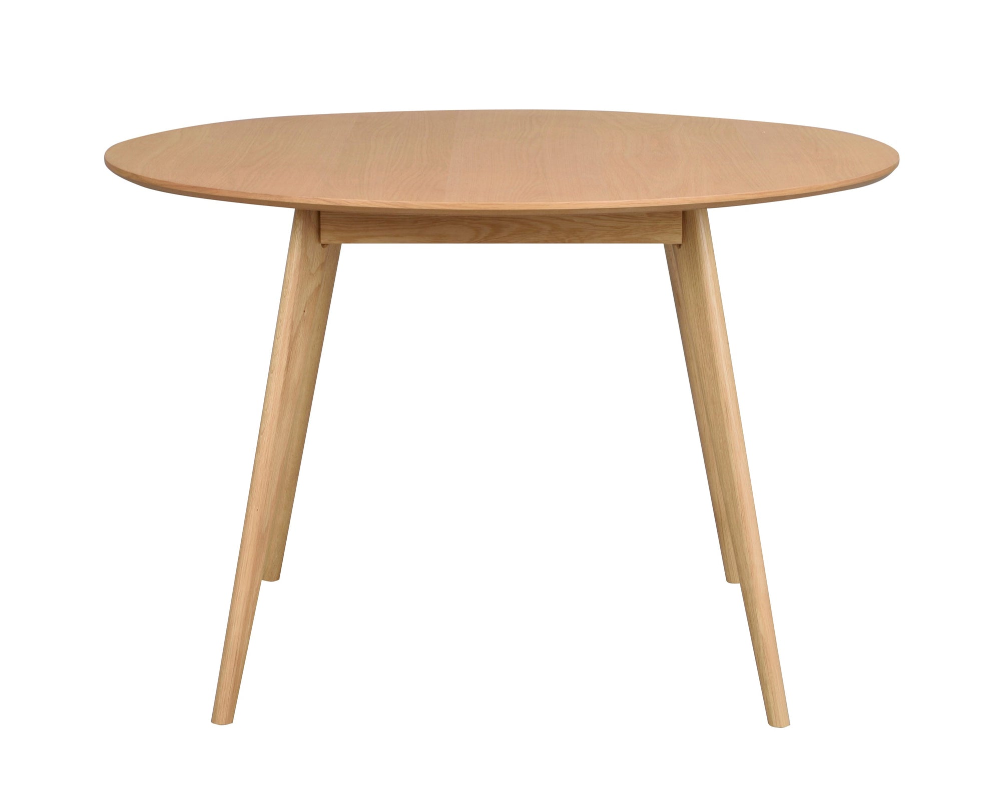 YUMI Round Table 115CM – Oak – 1