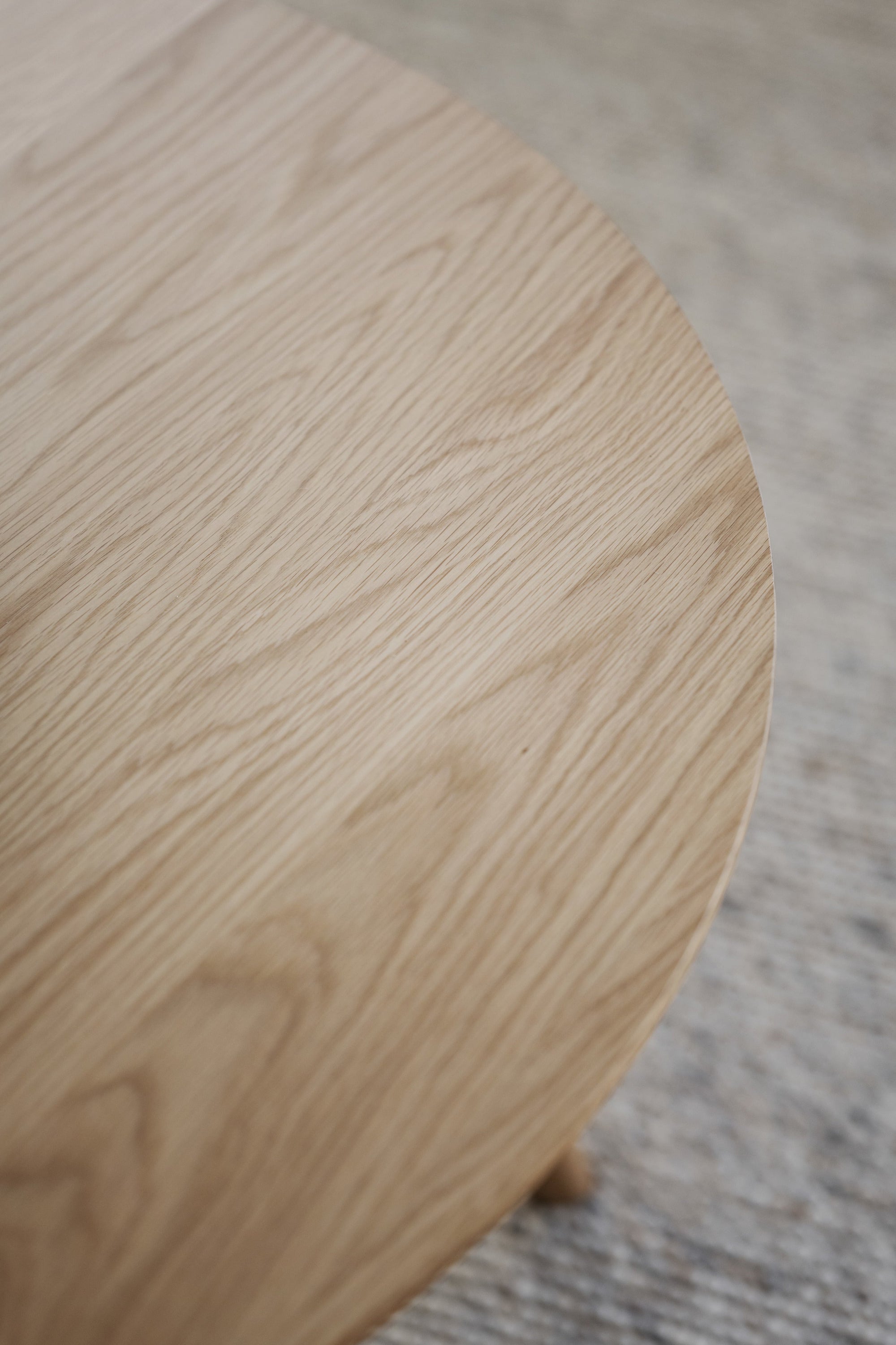 YUMI Coffee Table – Round / Oak – 6
