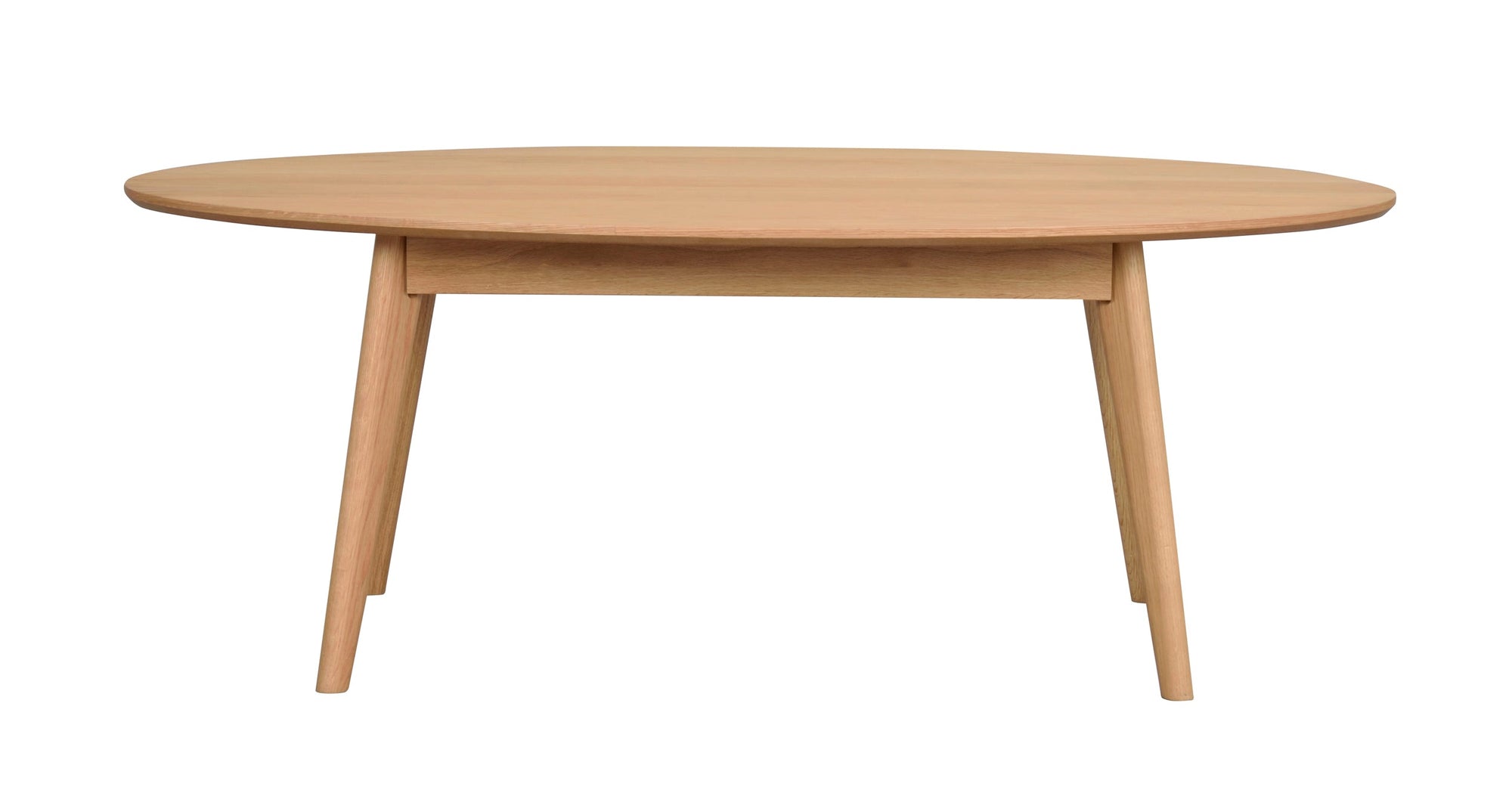 YUMI Coffee Table – Oval / Lacquered veneered oak – 1