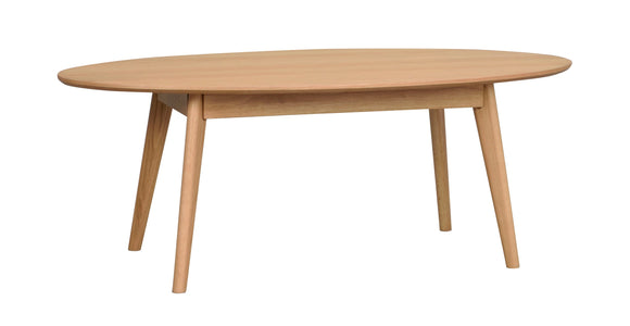 YUMI Coffee Table – Oval / Lacquered veneered oak – 3