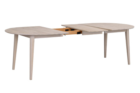 FILIPPA Oval Extending Table 170/210/250CM – Whitewashed Oak / Standard Table (one leaf included) – 7