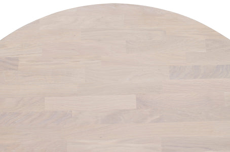 FILIPPA Oval Extending Table 170/210/250CM – Whitewashed Oak / Standard Table (one leaf included) – 8