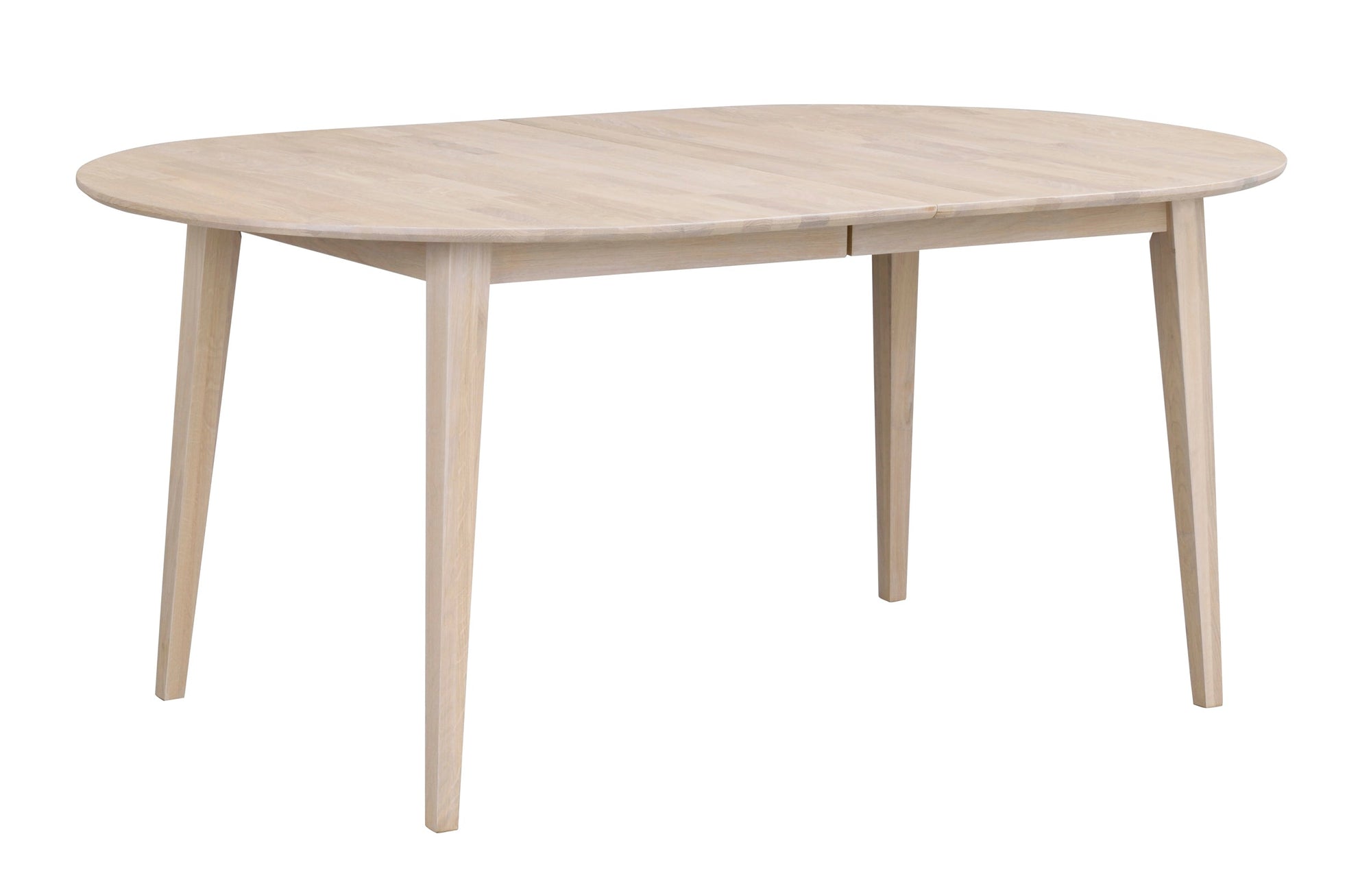 FILIPPA Oval Extending Table 170/210/250CM – Whitewashed Oak / Standard Table (one leaf included) – 1