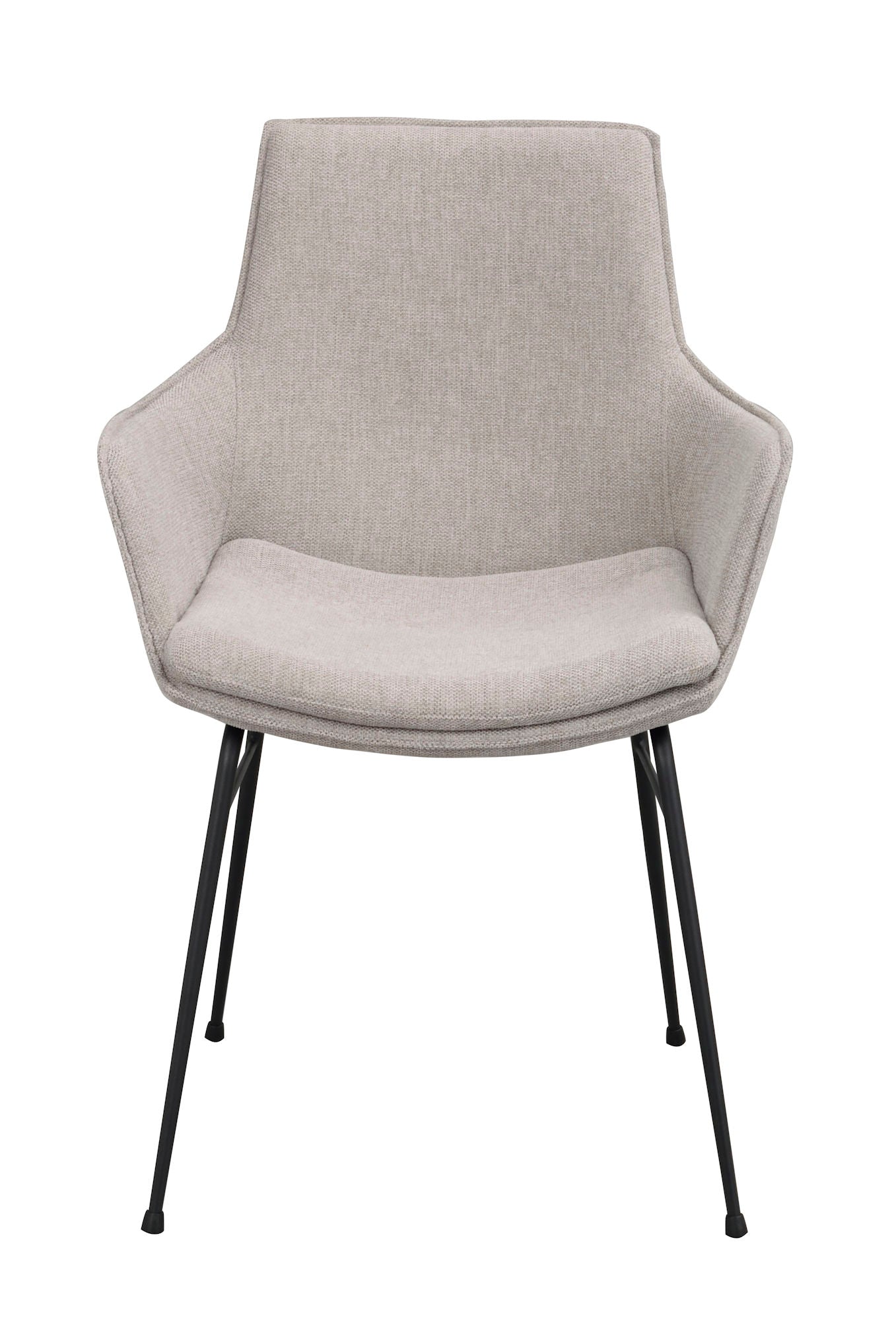 LOWELL Grauer Sessel – 2er-Set