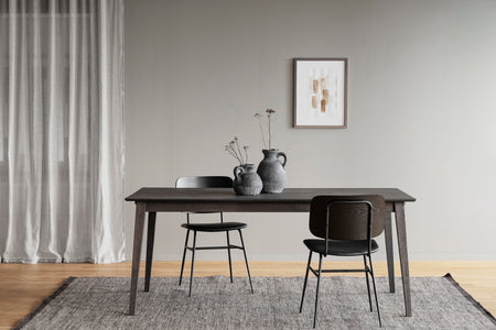 FILIPPA Dark Oak Dining Table 180CM/230CM/280CM – 180CM Standard table – 4