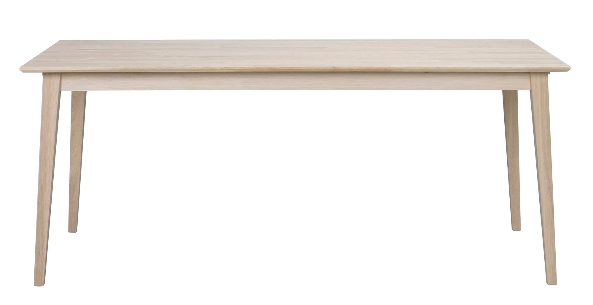 FILIPPA Oak Dining Table 180CM/230CM/280CM – Whitewashed oak / 180CM Standard table – 1