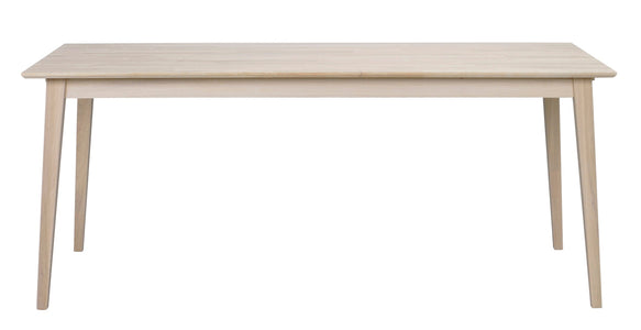 FILIPPA Oak Dining Table 180CM/230CM/280CM – Whitewashed oak / 180CM Standard table – 1